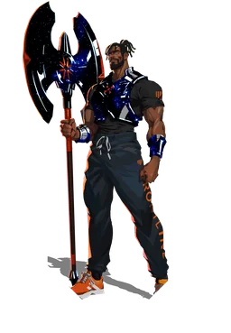 Logan, The Executioner, in Guildrun