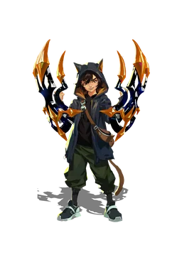 Nyx, The Stray, in Guildrun